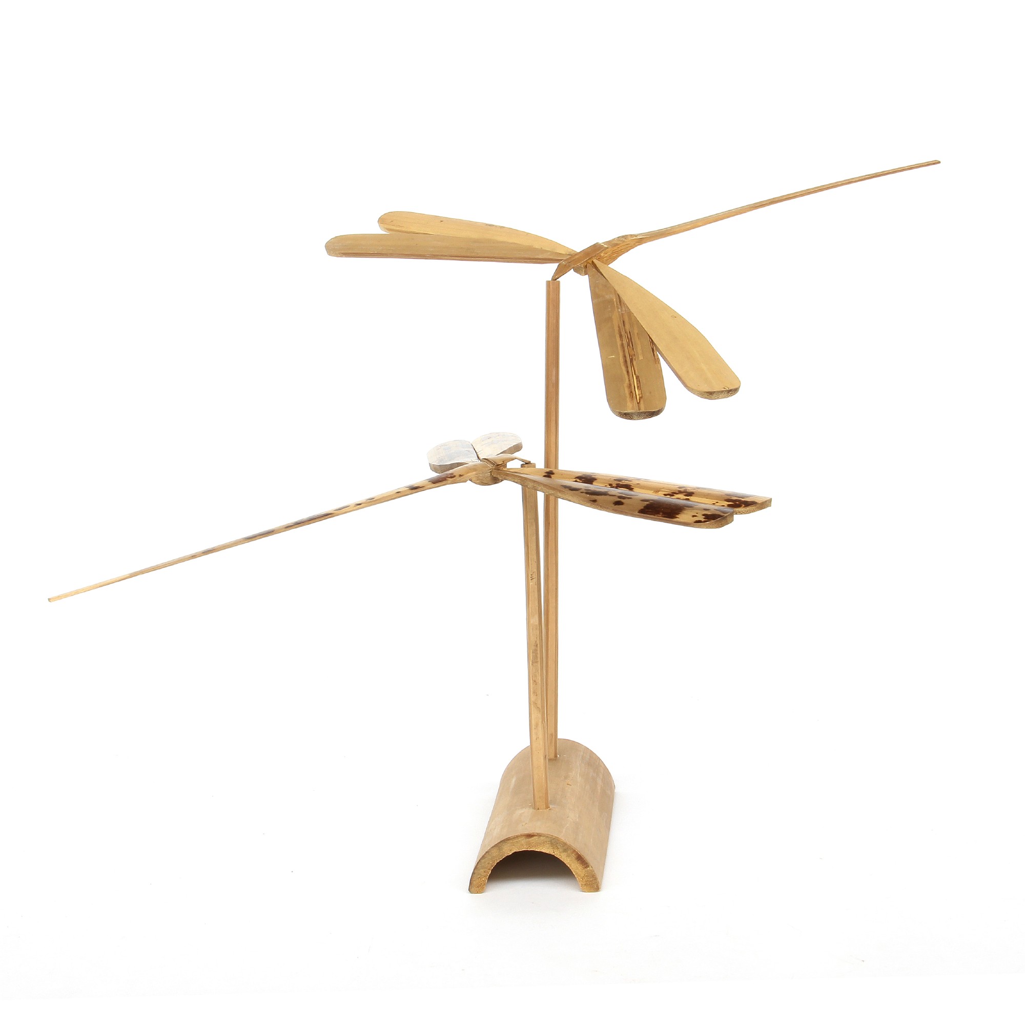 2er Halter für Bambuslibellen, natur, T 18,5 cm, B 6,8 cm, H 28 cm günstig bestellen
