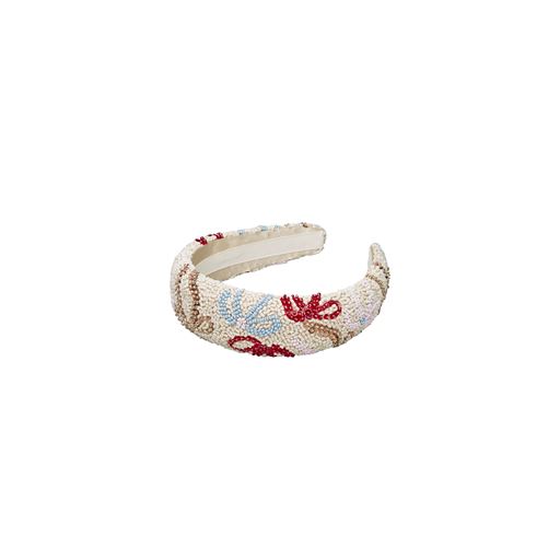 Beck Söndergaard Bow Wide Beaded Hårbøjle, Multi