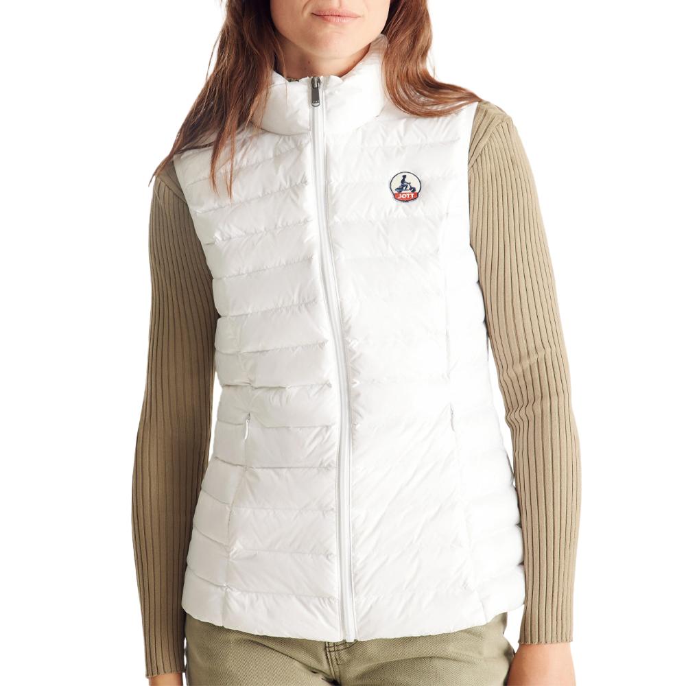 JOTT Doudoune sans manches Blanche Femme Jott Seda