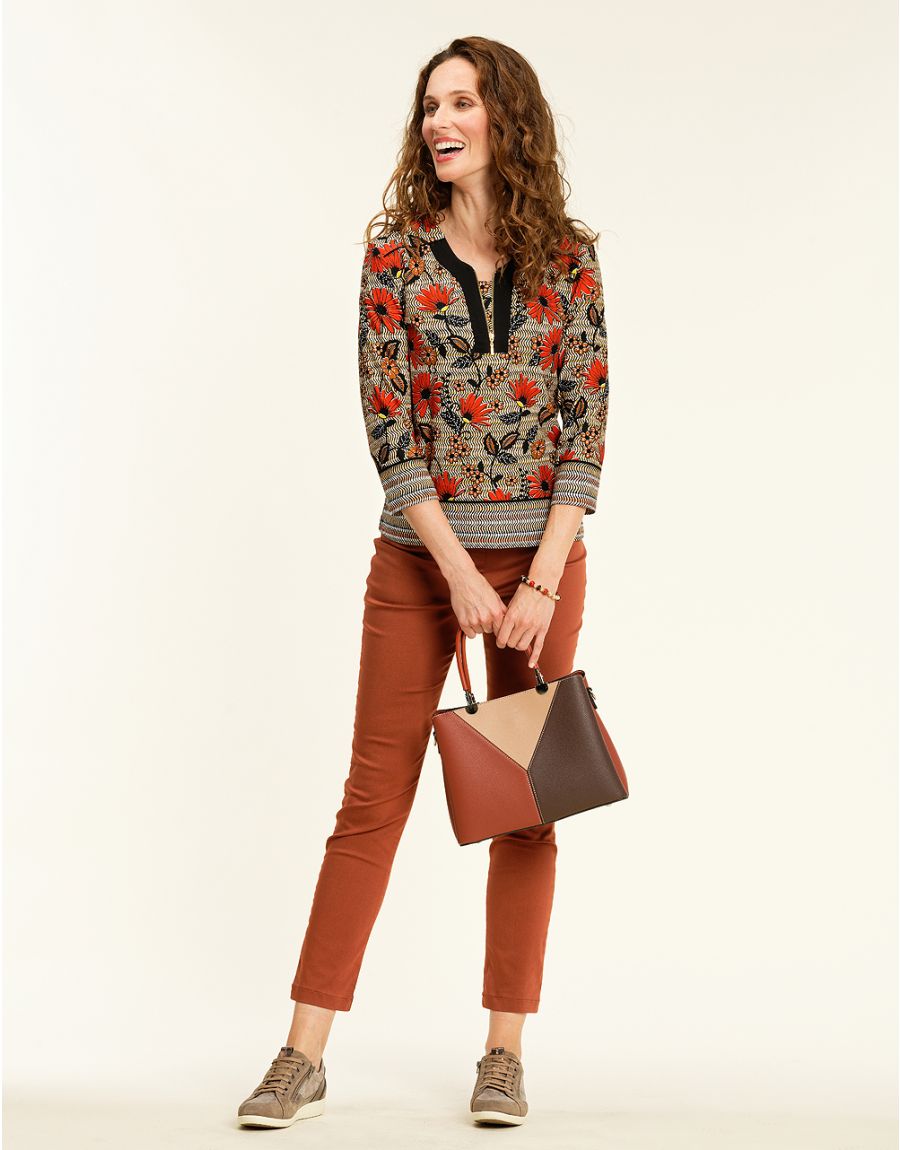 T-shirt imprimé floral