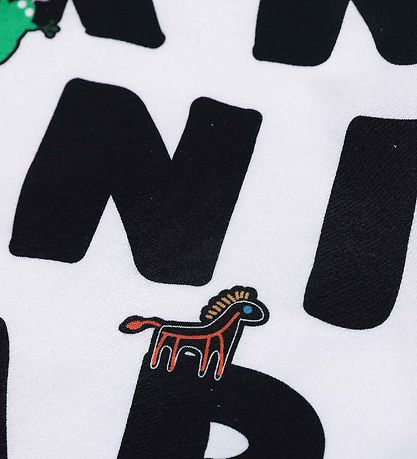 Marni Pullover - Weiß m. AOP-Logo