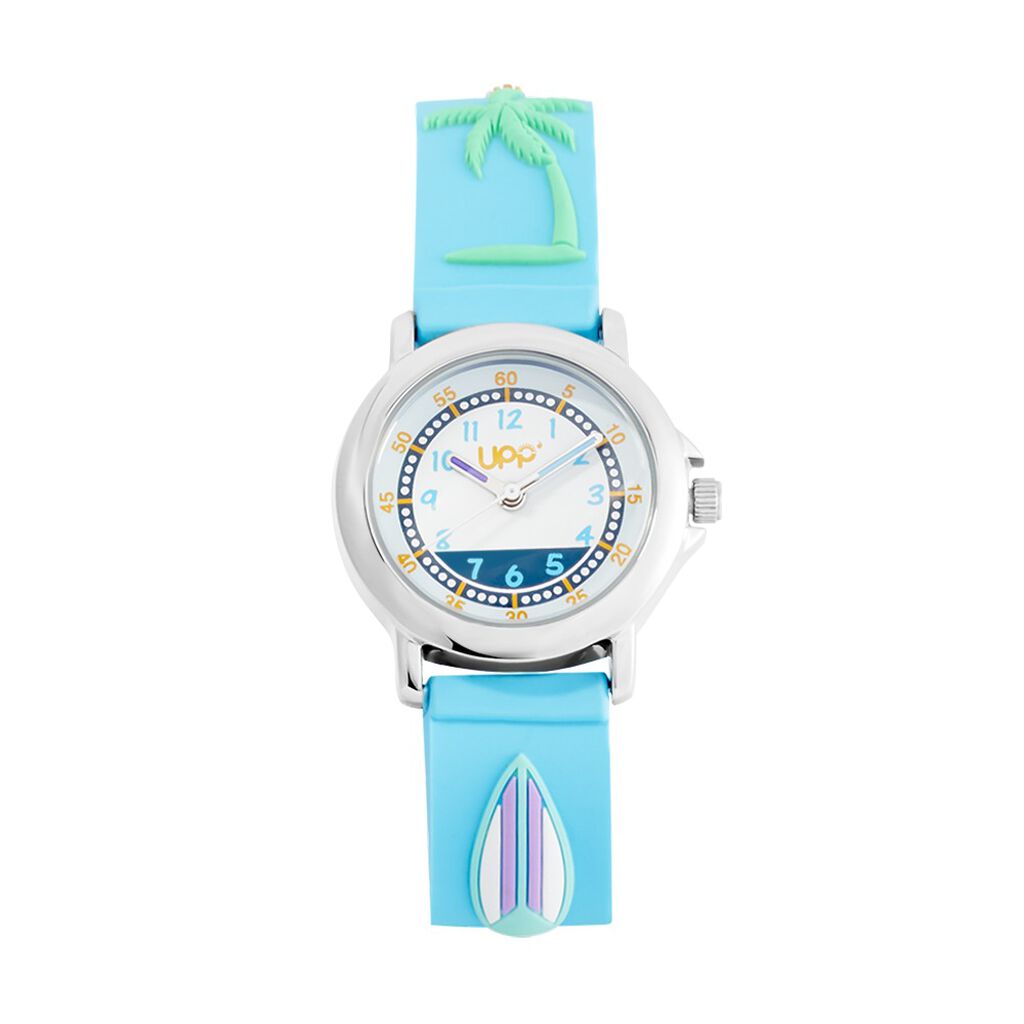 Montre Upp Fuzzy Bleu