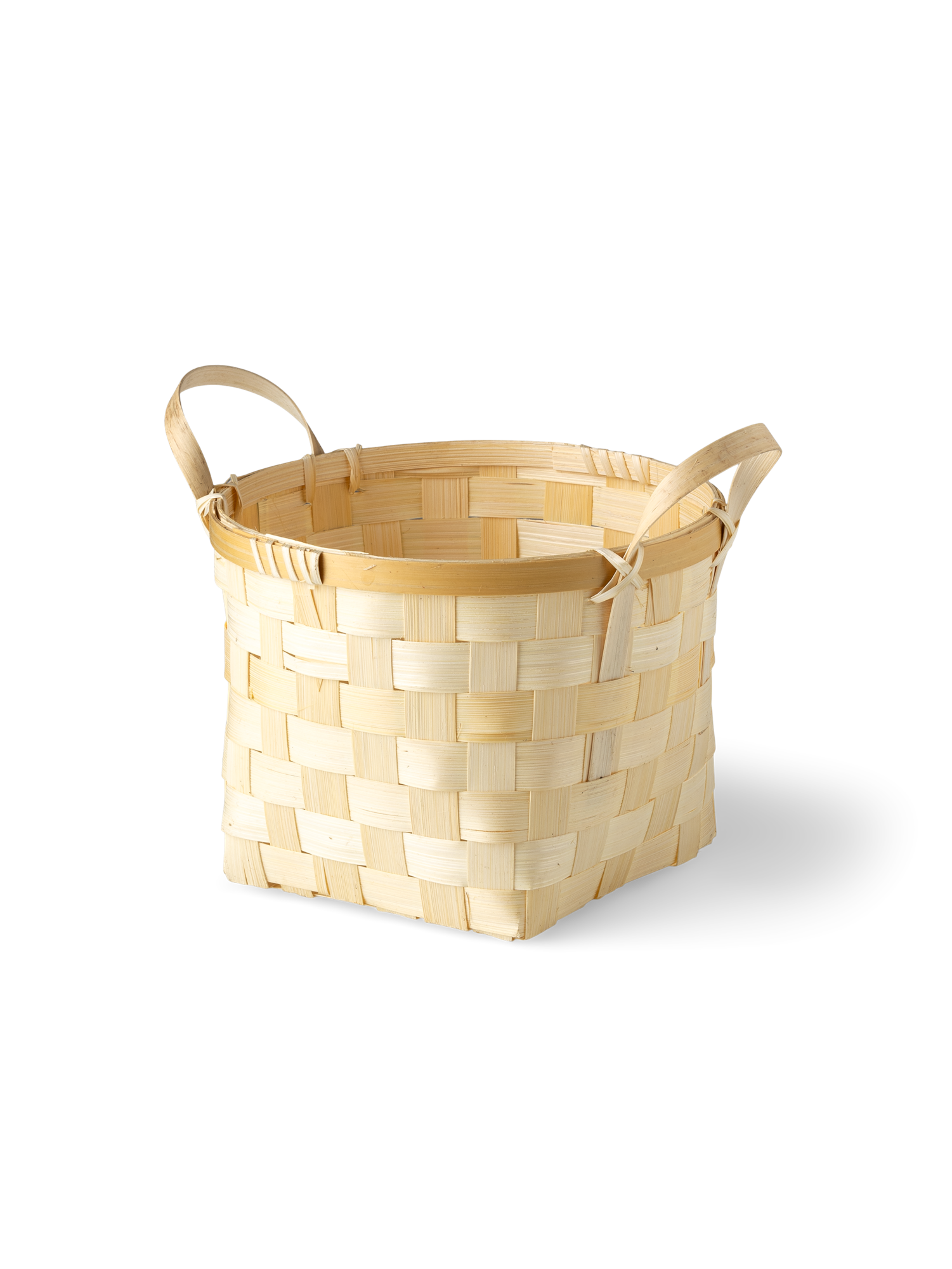 Kurv | Bambus. 20 x 20 x 15 cm.  | Nature