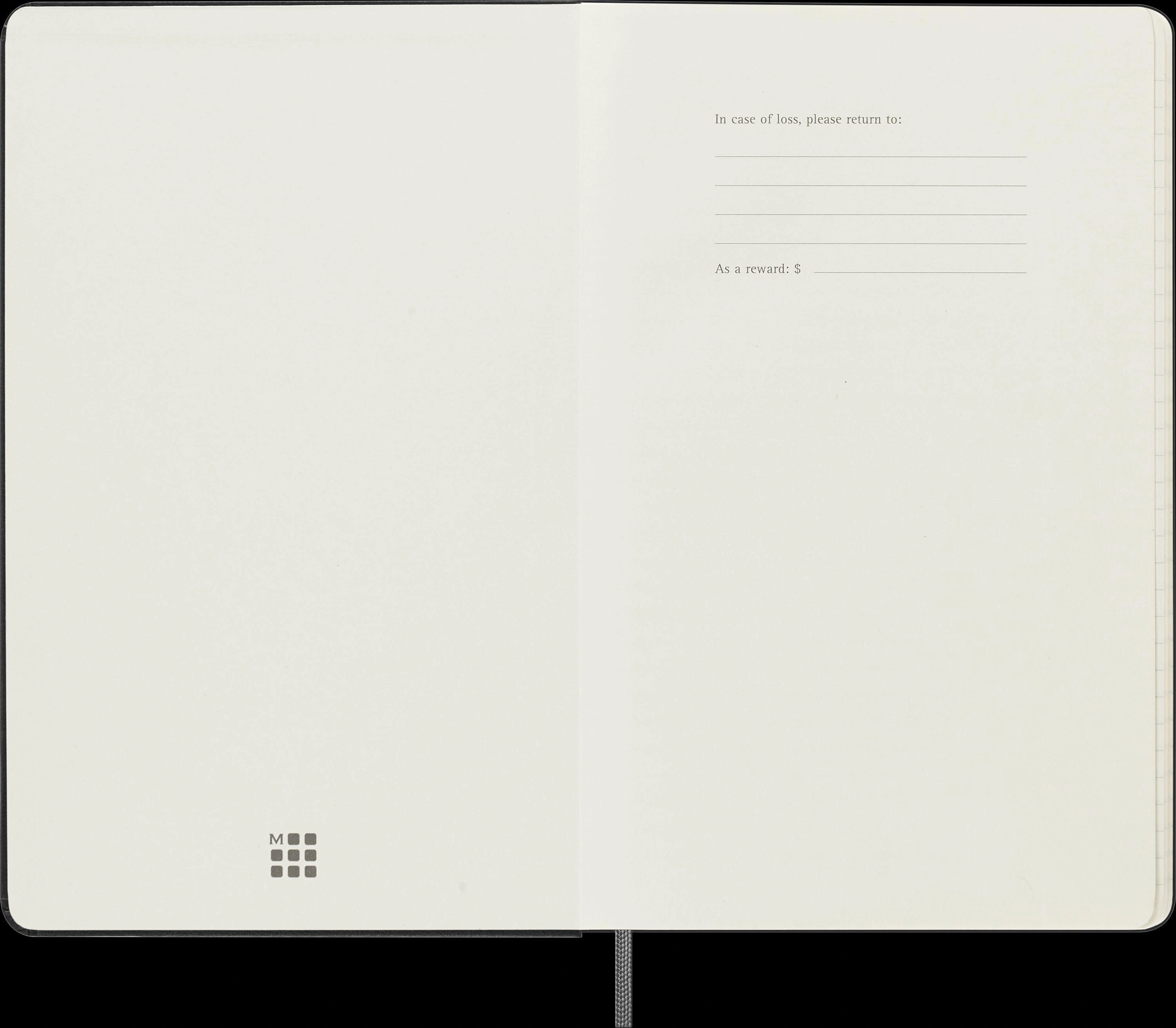 Moleskine undatierter Wochen Notizkalender, L/A5