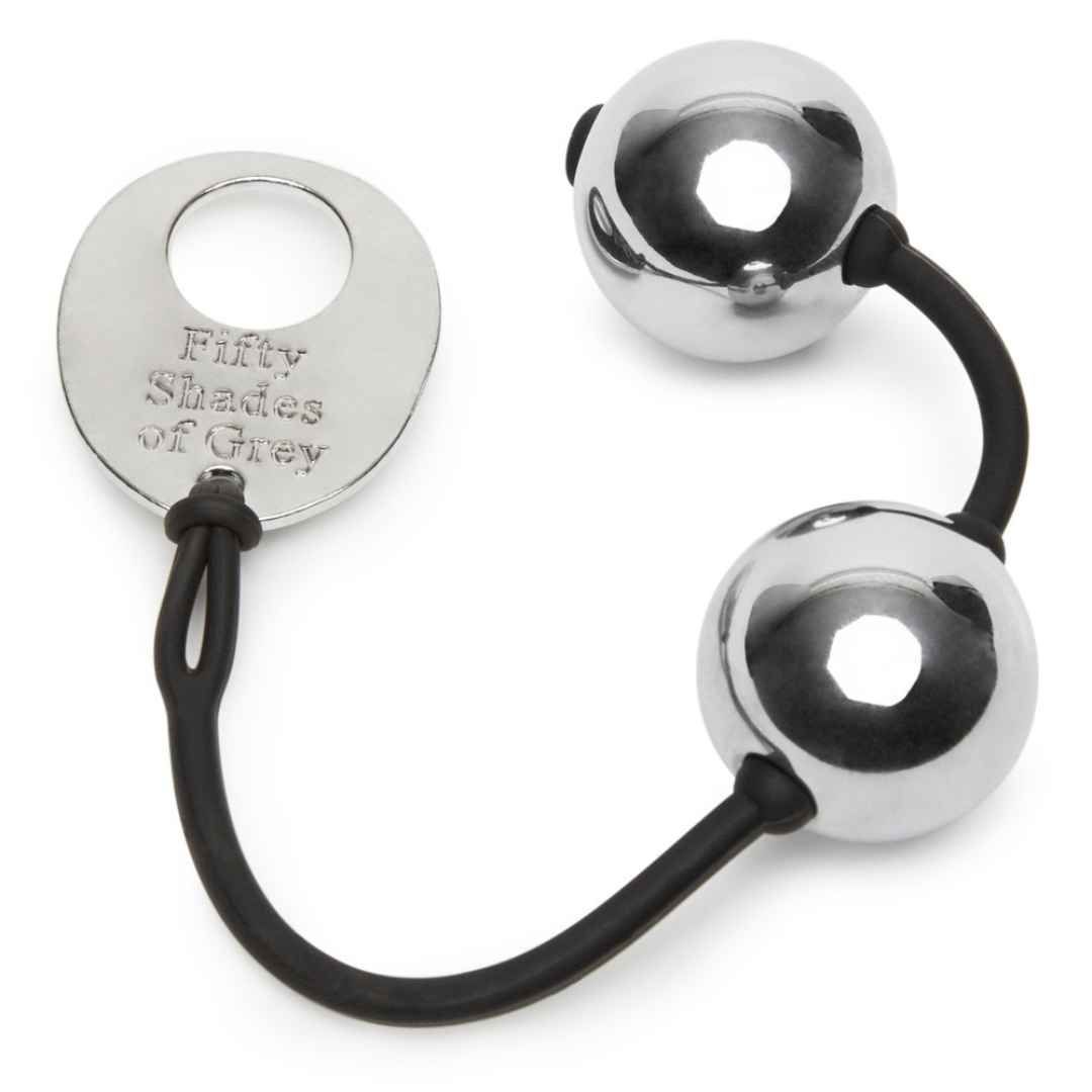 Liebeskugeln „Inner Goddess Silver Pleasure Balls“ von Fifty Shades of Grey