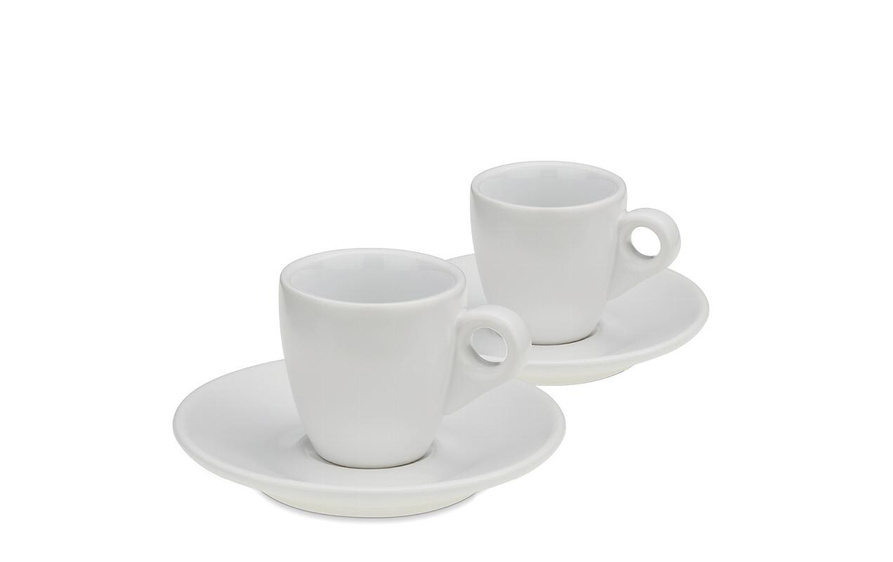 Espressotasse 50 ml, 2 Stück, WeissEspressotassen-Set