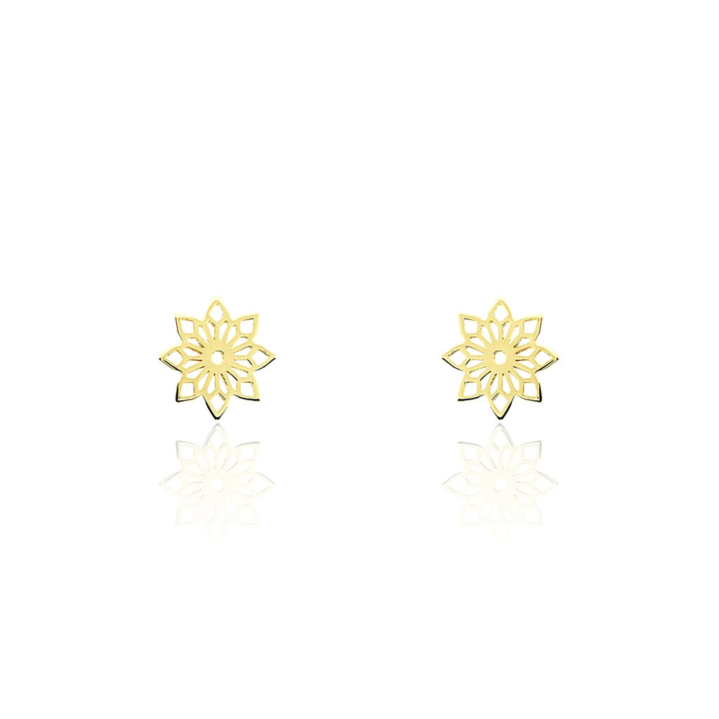 Boucles D'oreilles Puces Albiorica Or Jaune