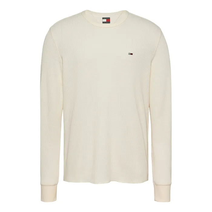 Tommy Hilfiger Slim Waffle Longsleeve Shirt Heren