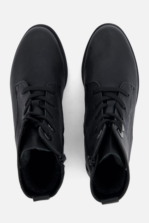 Gabor Veterboots zwart Leer