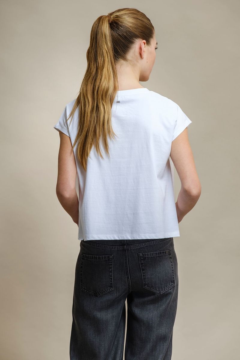 T-SHIRT EVASÉ MANGA CAVA