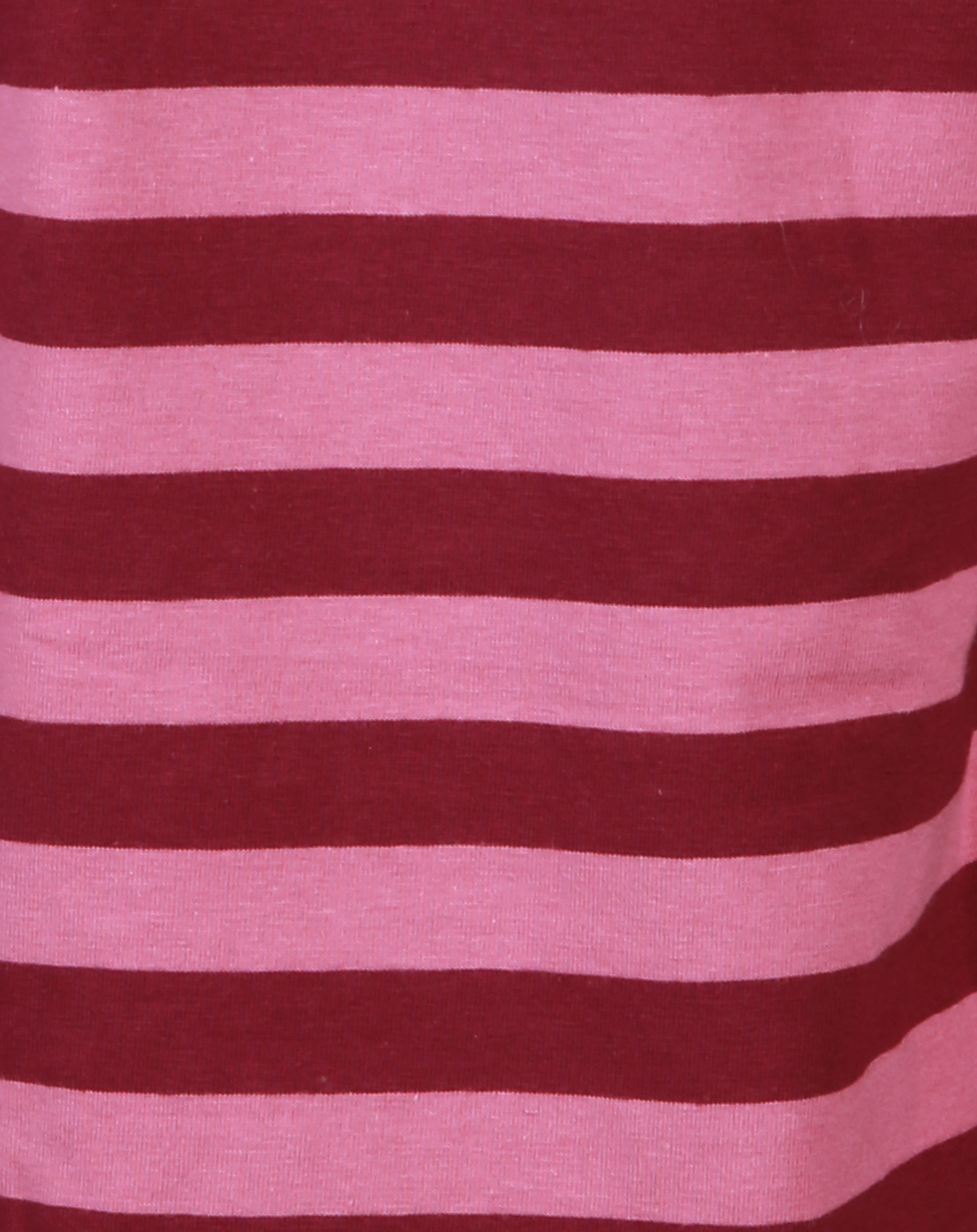 Langarmshirt LIEBLINGSPFERD gestreift in burgundy