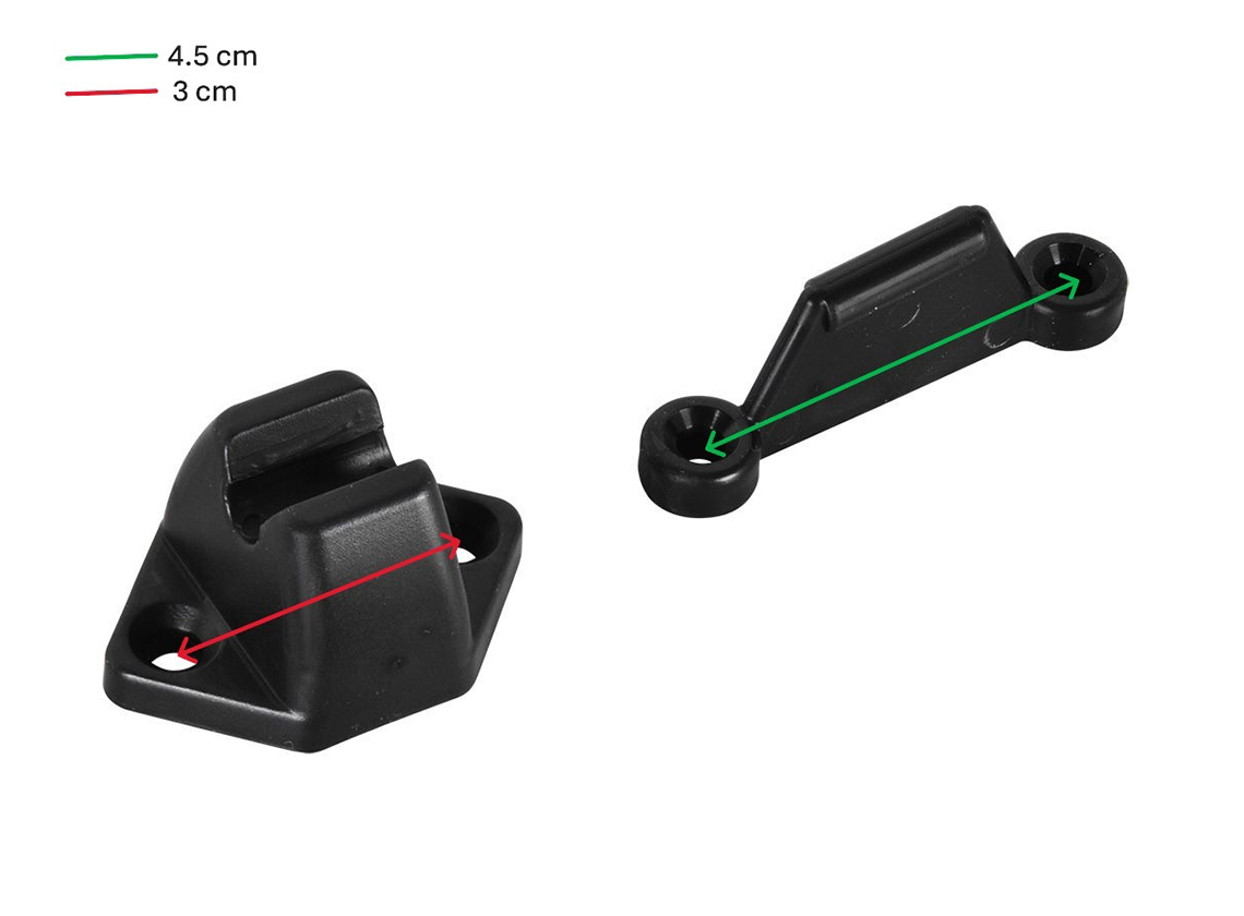 Obelink standaard deurvanger - black