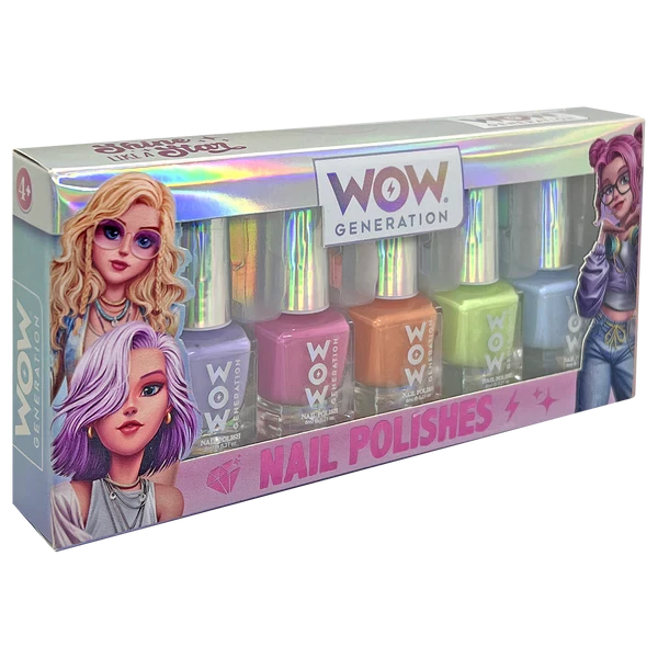 Køb Euromic Wow® Generation Neglelak Pakke Med 5 Flasker