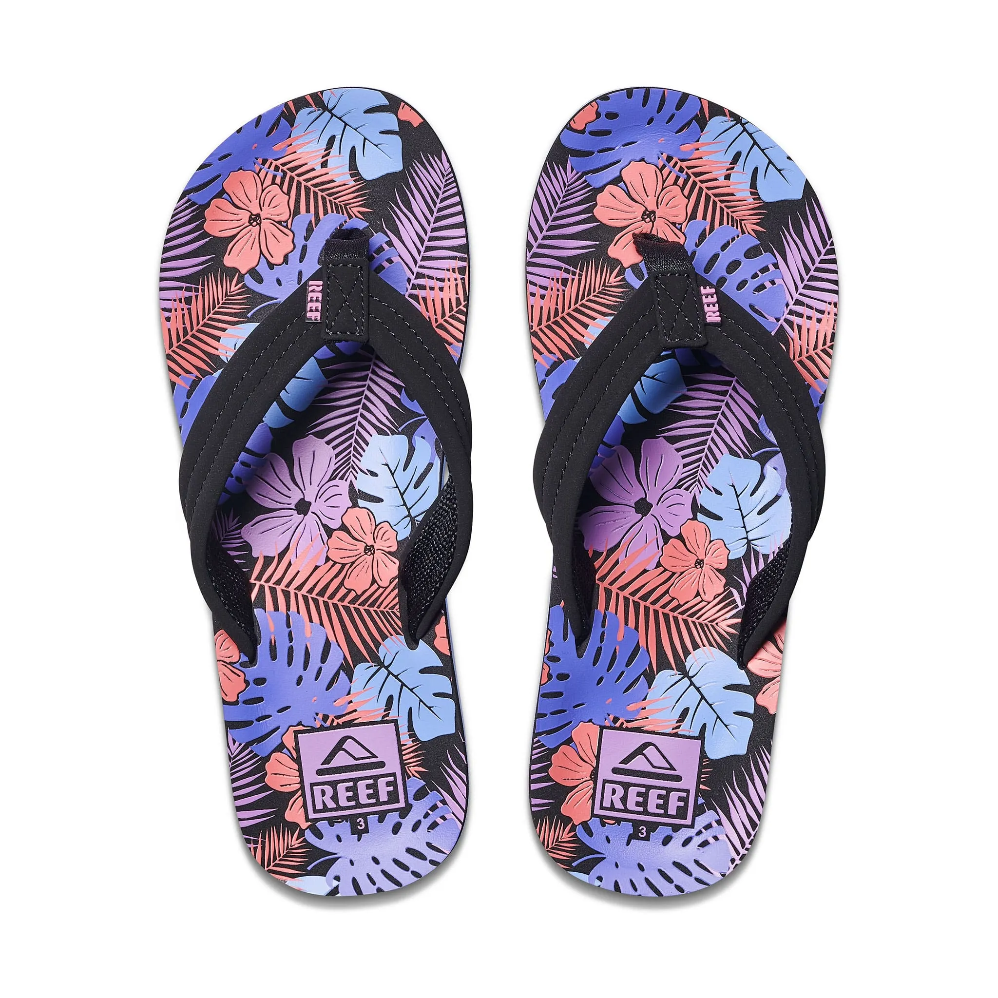 Reef Sandale Ahi Purple Fronds Pointures 13-6