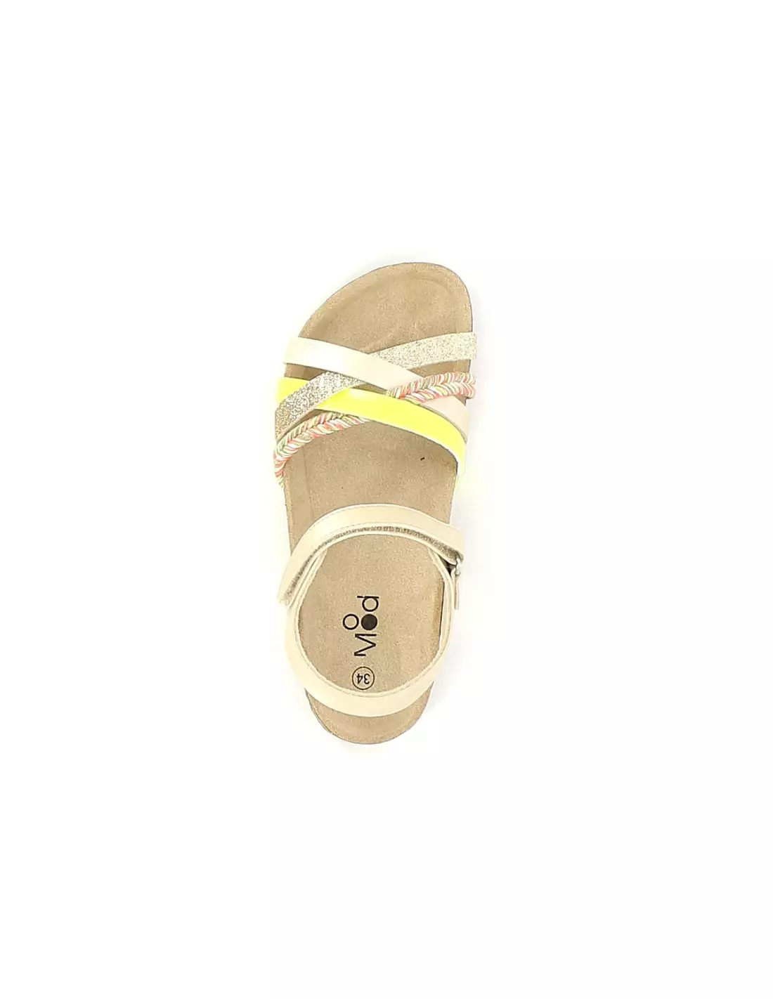 MOD8 KOENIA - Sandales & nu-pieds Jauneor
