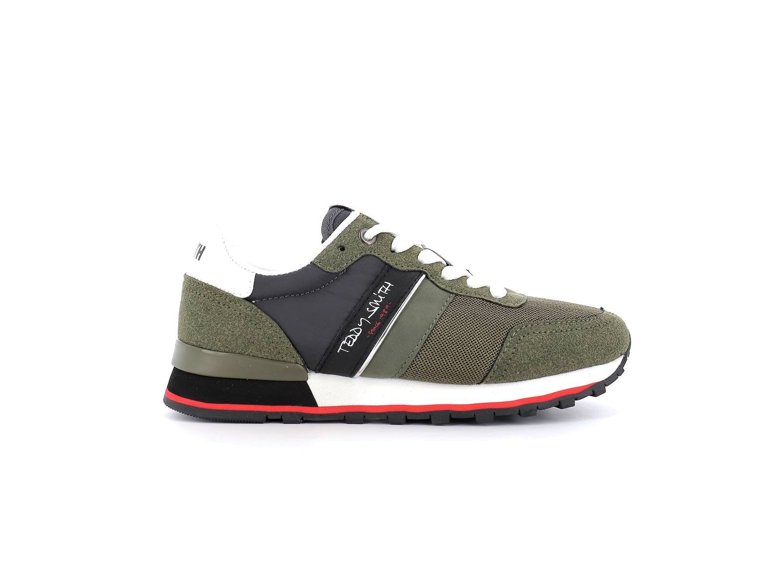 Teddy smith-71454 Matières combinées Kaki