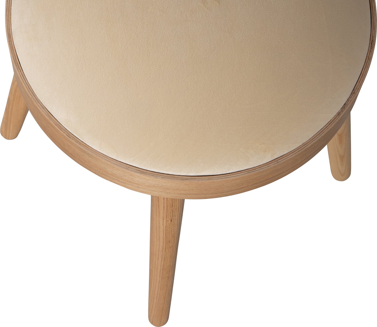 WOOOD kruk naturel D 38 H 38 cm