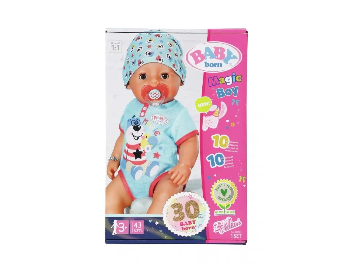 BABY born Magi Dreng Dukke 43 cm