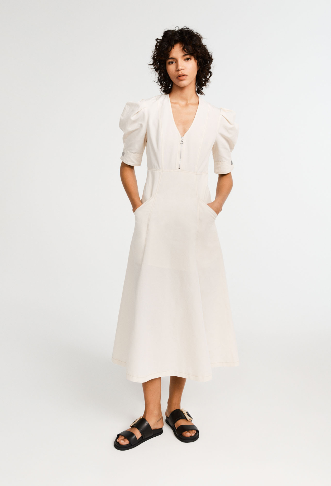 Robe ecrue
