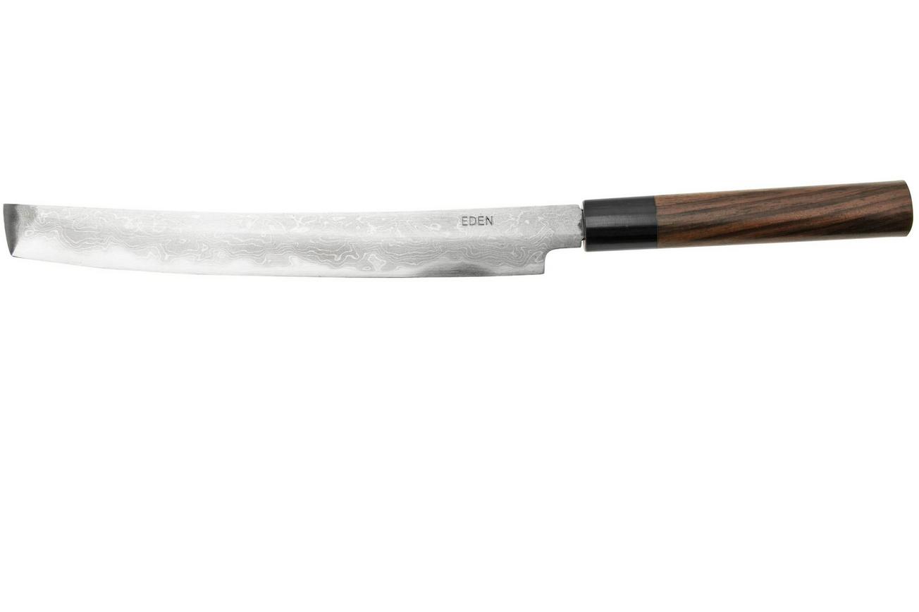 Eden Takobiki Ryoba 24 cm, red sandalwood