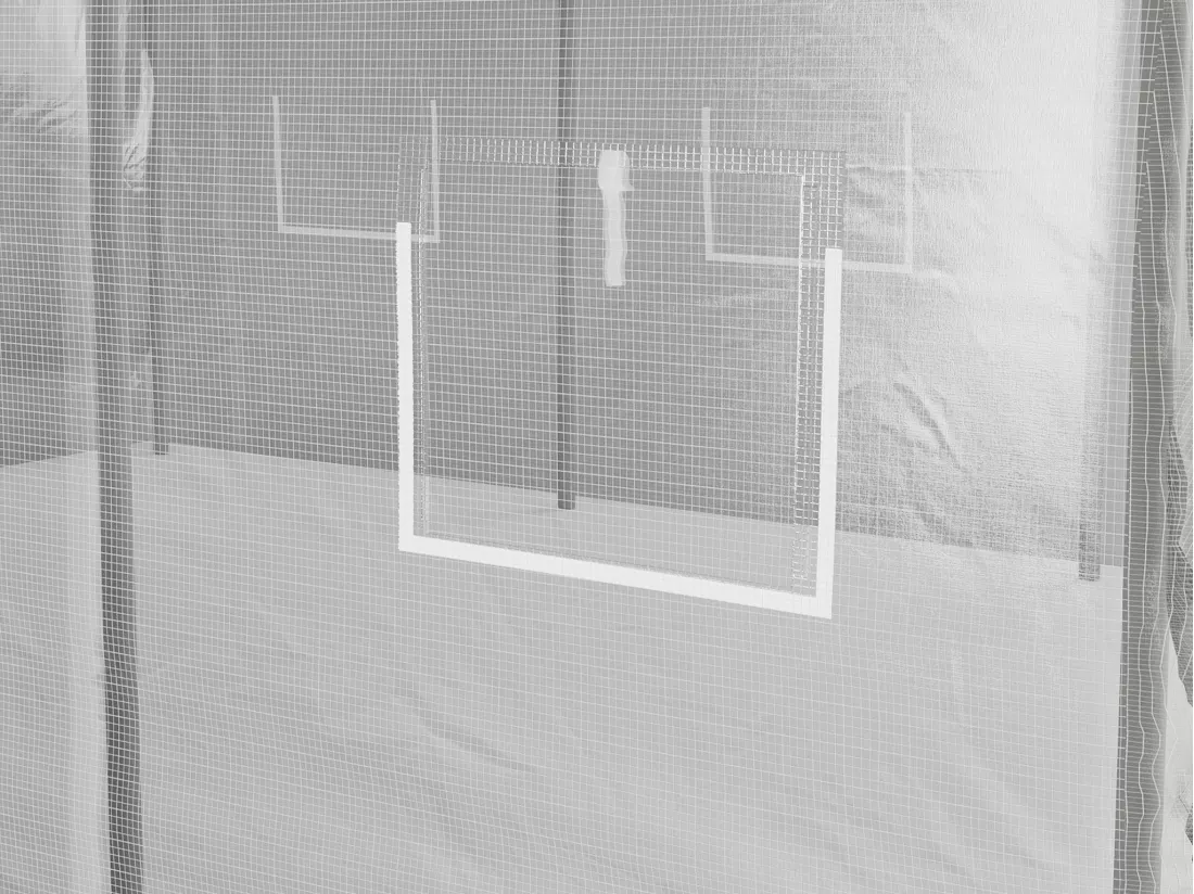 Couverture de rechange pour serre tunnel 9 m² - L300 x l300 x H200 cm - Blanc - IPOMEA