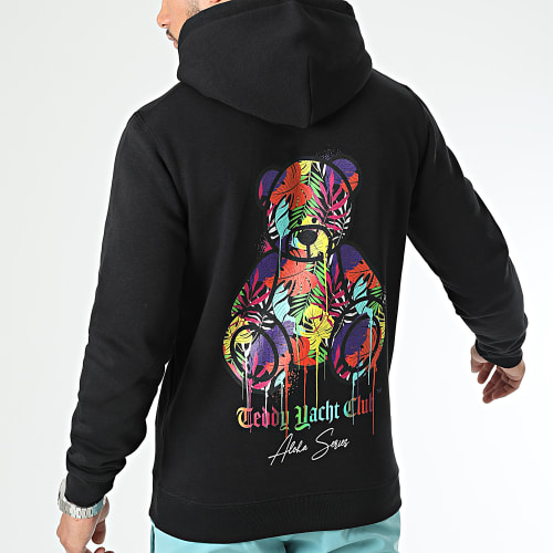Sweat Capuche Aloha Series Noir