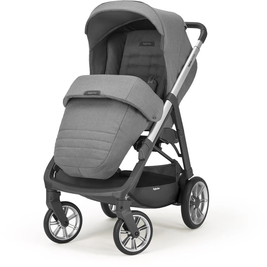 Inglesina Kombikinderwagen Aptica Darwin Kensington Grey Gestell Grafite