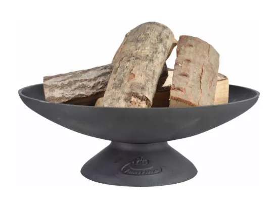 Foyer brasero rond pour bûches en fonte Diamètre 50 cm