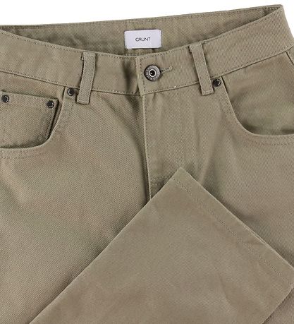 Grønt Jeans - Beige