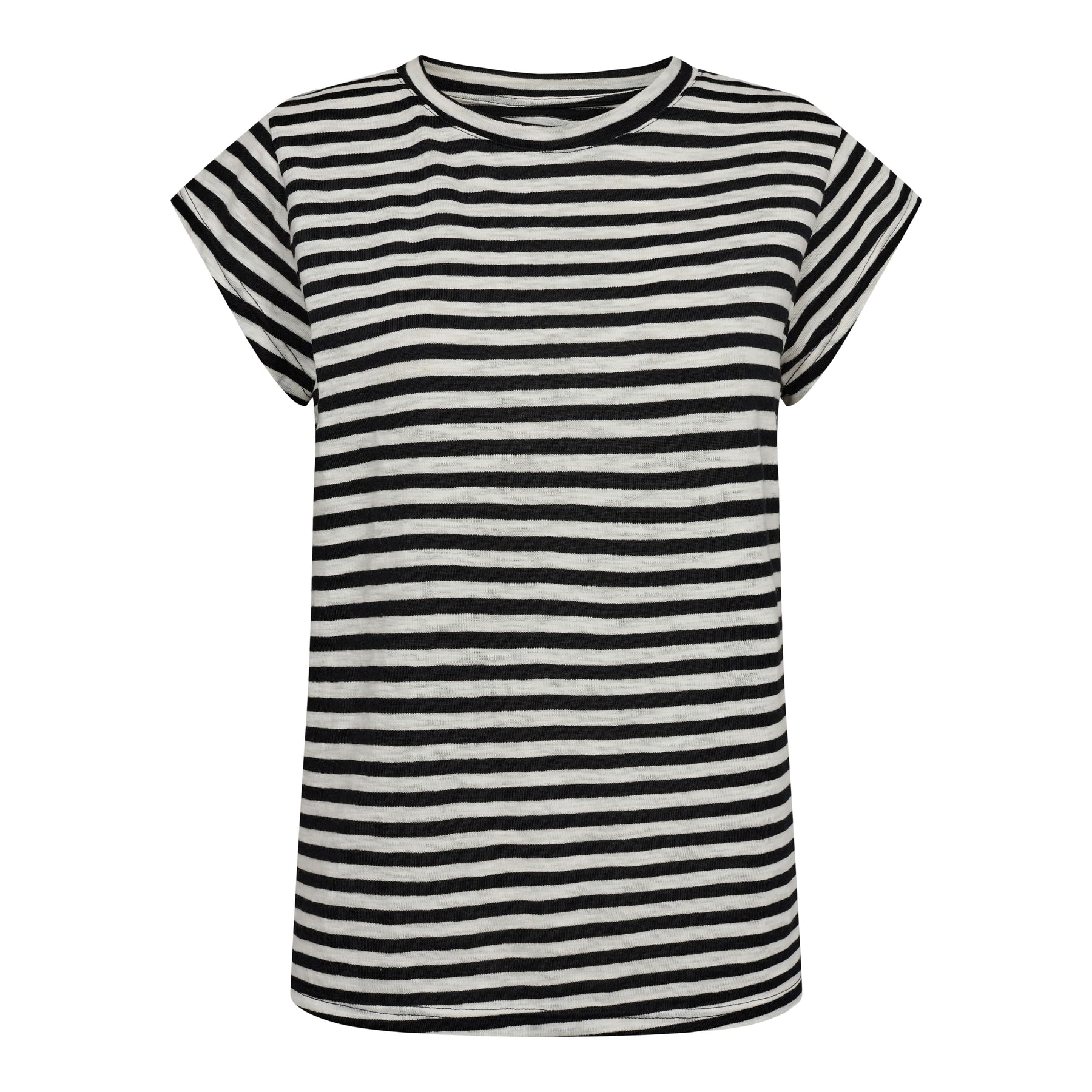 Liberte Ulla-Stripe-Tshirt black white stripe