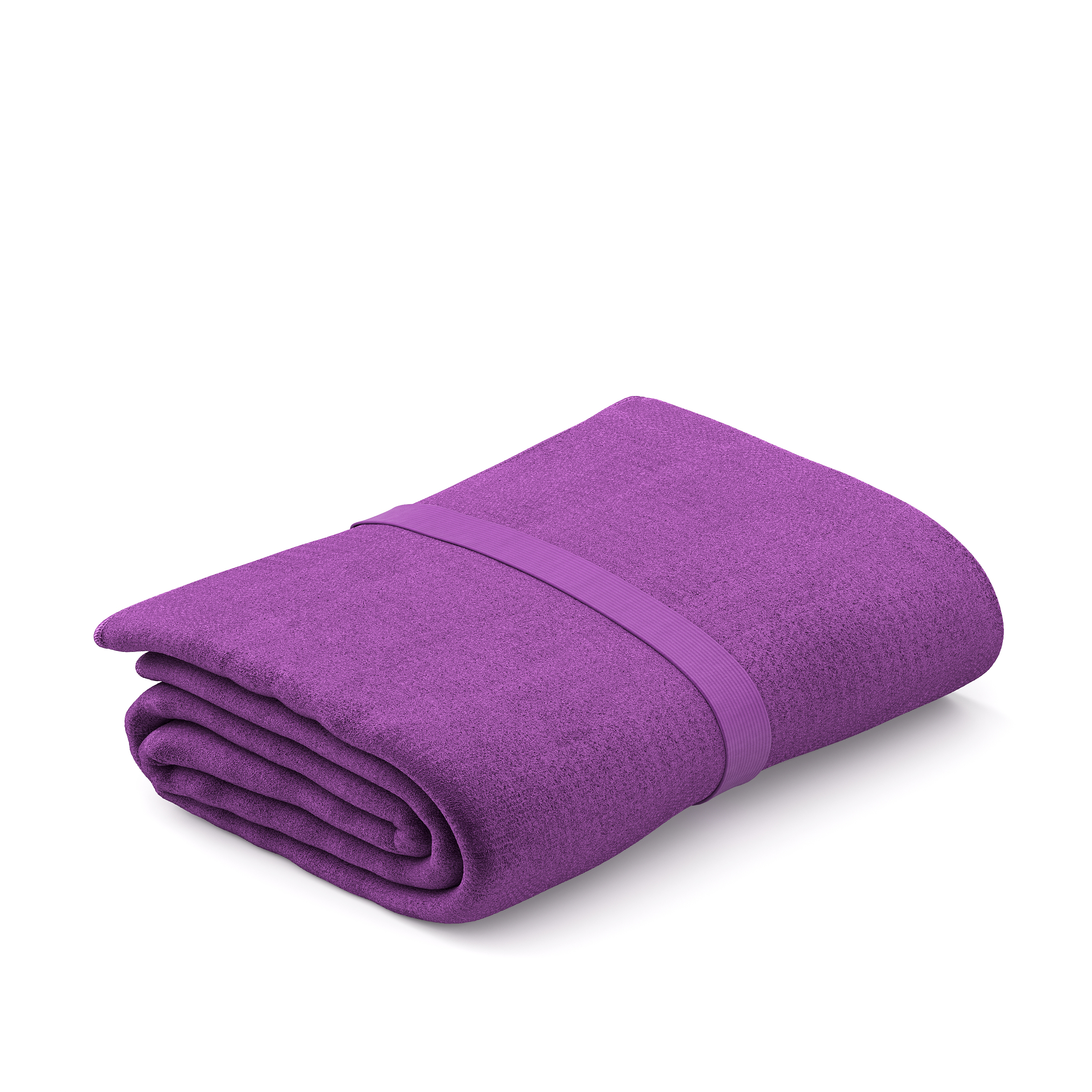 Mikrofaser Badetuch 90 x 180 cm lila