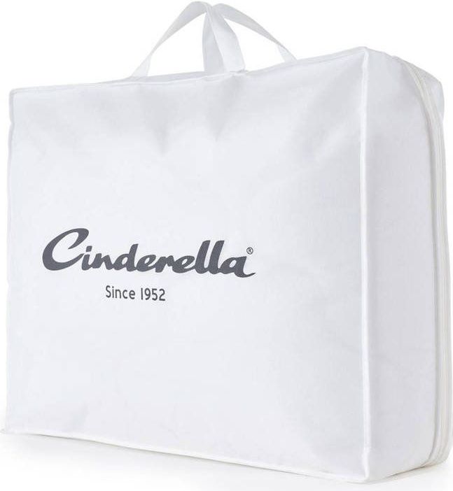 Cinderella Mellow Dekbed 4-seizoenen - 2 Persoons - Thermosoft Vulling - Katoenen Tijk - Anti-allergie - 200x200 cm