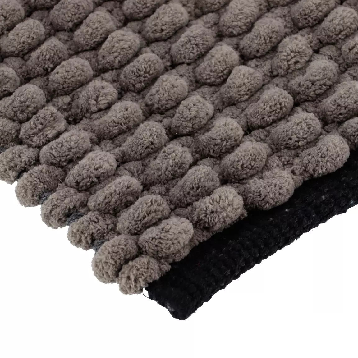 Tapis de bain (120 cm) Black Line Gris / noir