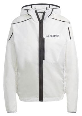 Veste coupe-vent Femme adidas Terrex Agravic Blanc