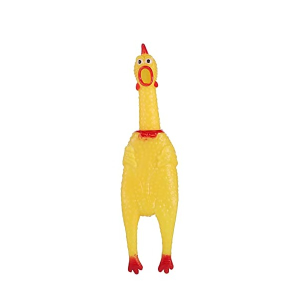 Quietschendes Hunde Spielzeug Chicken Interaktive Kau Figur - Schreiendes Huhn