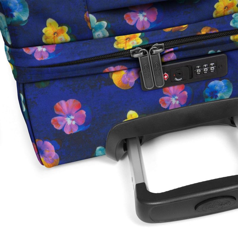 Valise souple Transit'R M 67 cm Flower Blur Navy