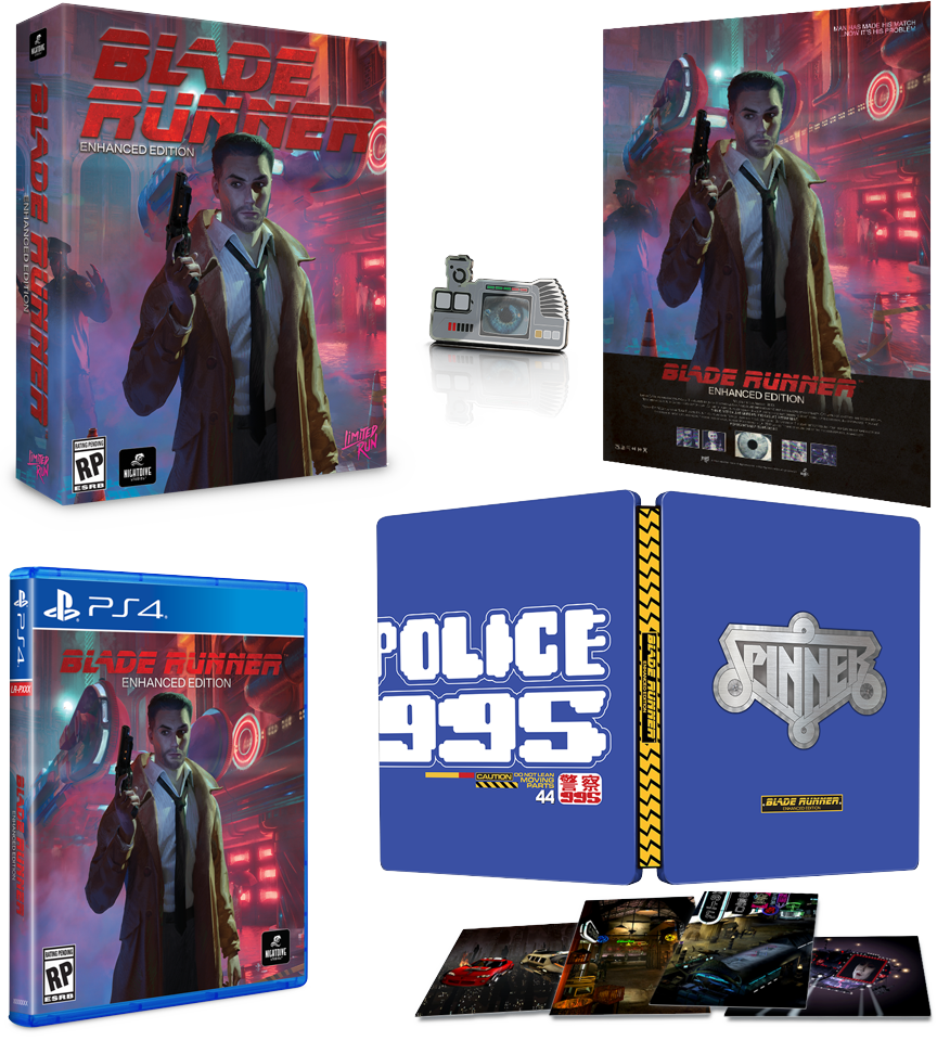 Blade Runner Enhanced Edition - Collectors Edition (Limited Run) (Import)- PlayStation 4