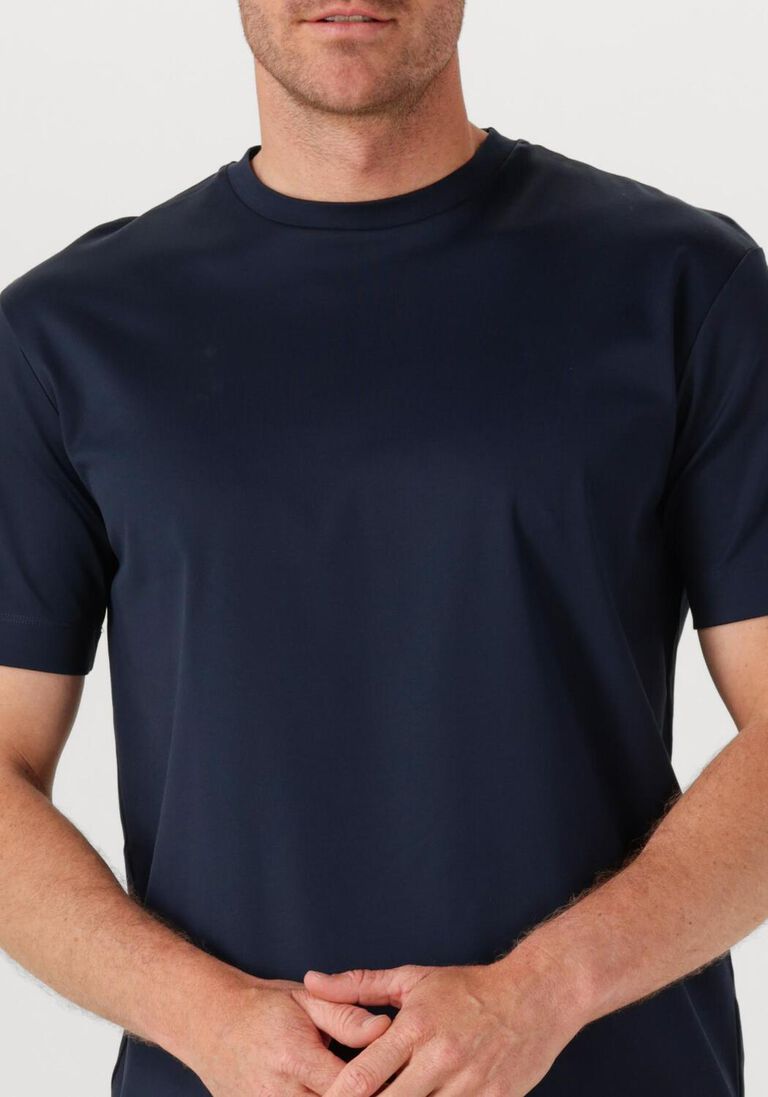 donkerblauwe valenza t-shirt 1001 interlock supima tshirt