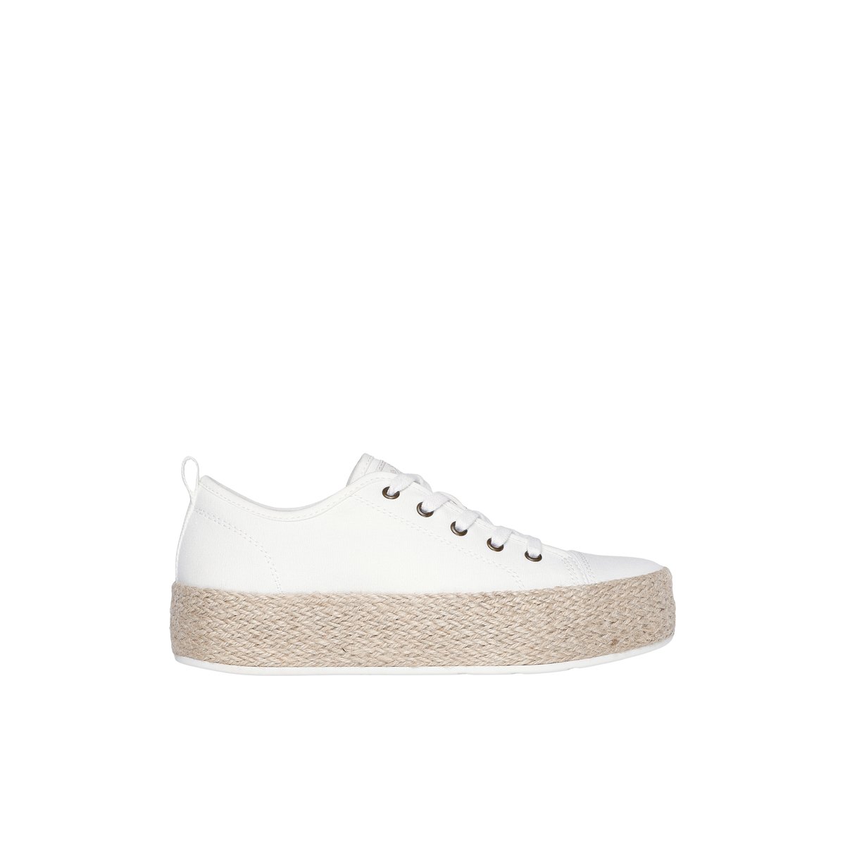 BOBS BY SKECHERS-Bobs_sesame-Espadrilles - Talon plat - Autre Blanc