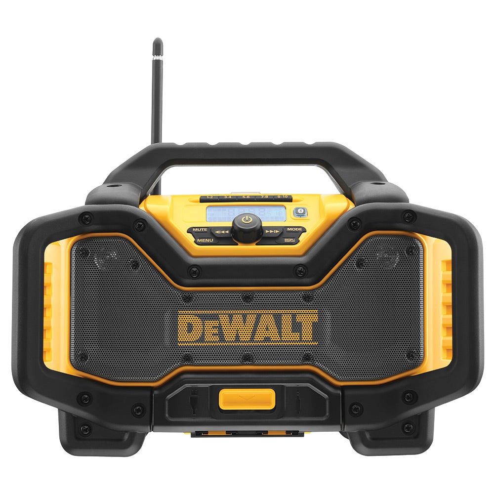 Carregador de rádio para canteiro de obras DEWALT 18V/54V com Bluetooth DCR027-XE