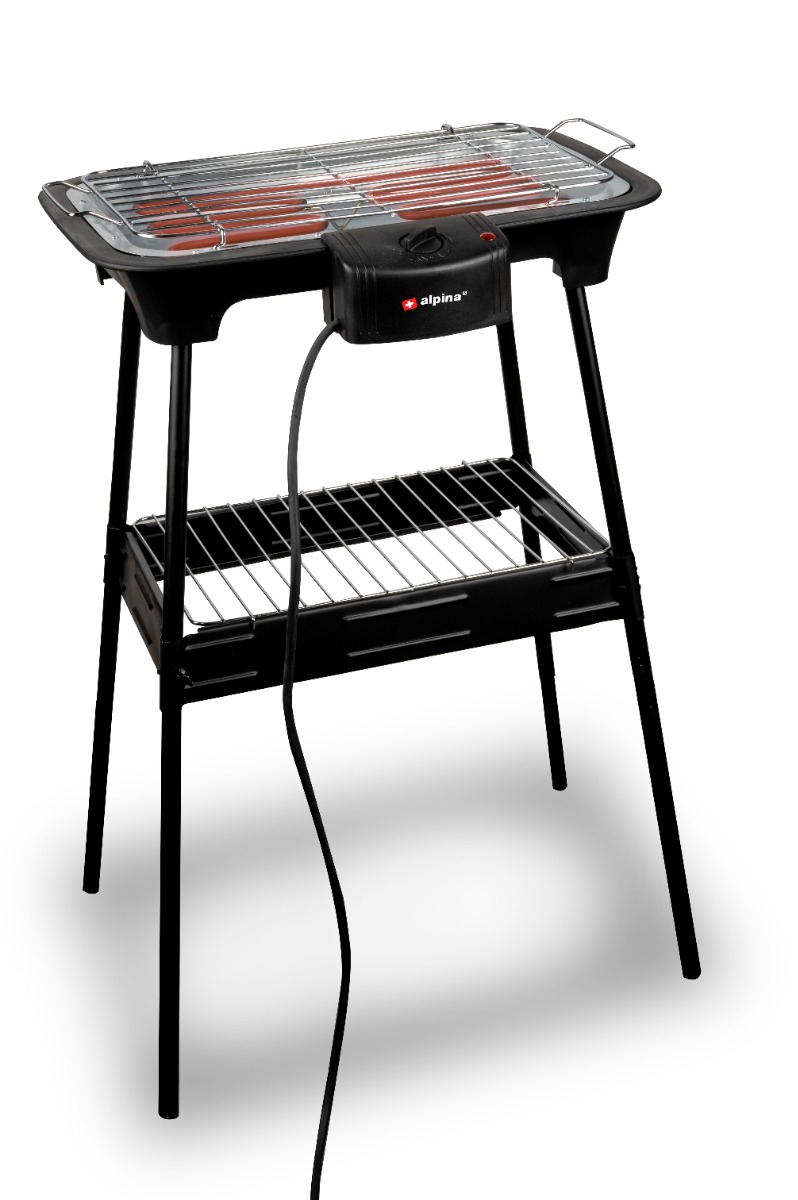 Alpina elektrische BBQ  2-in-1