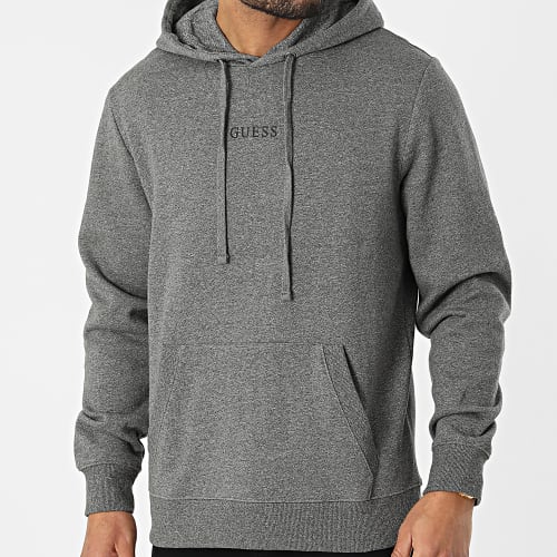 Sweat Capuche M0GQ03-R44Q7 Gris Anthracite Chiné