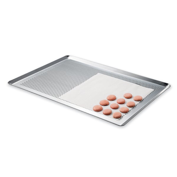 Lot plaque à pâtisserie, tapis de cuisson silicone et feuille de prote