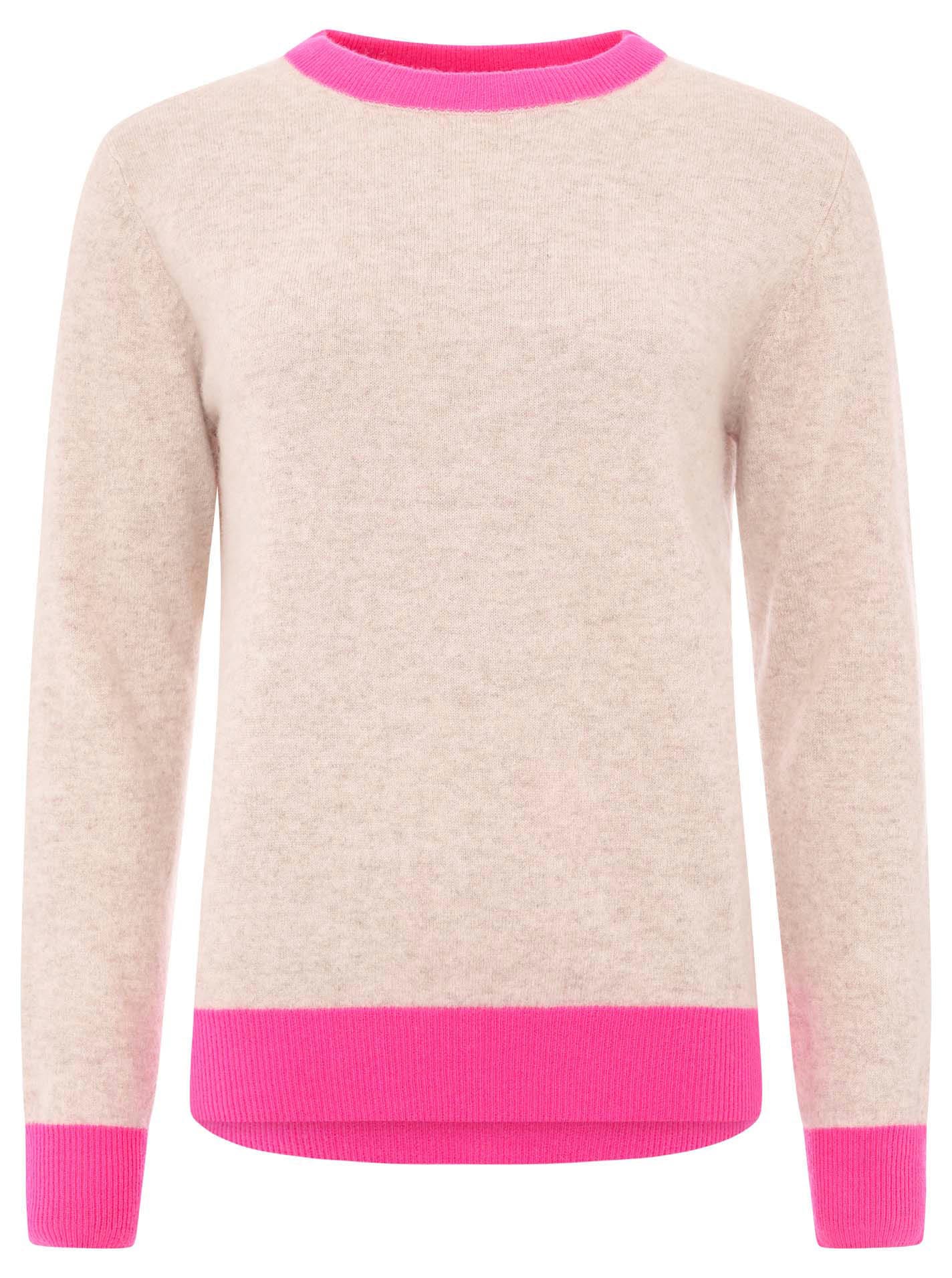 Zwillingsherz Kaschmirpullover »Roundneck with 