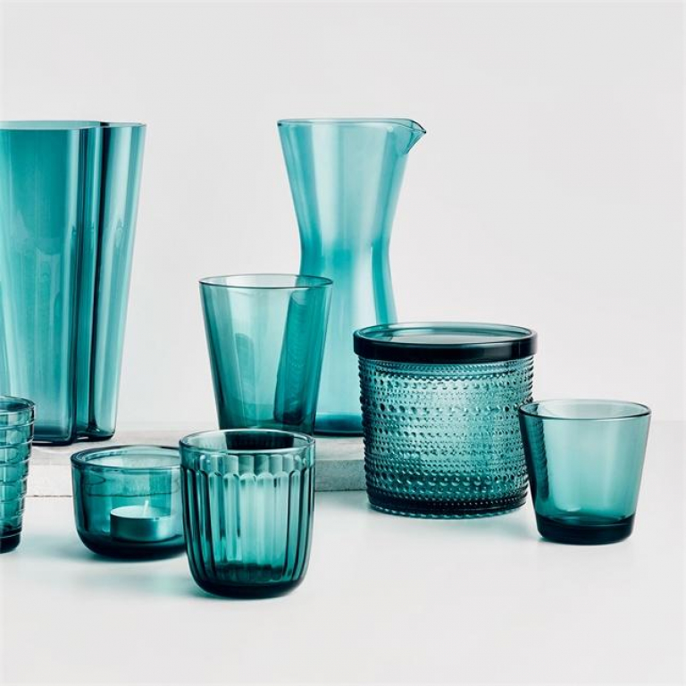 Iittala Kartio glazen 40cl set van 2 Aqua