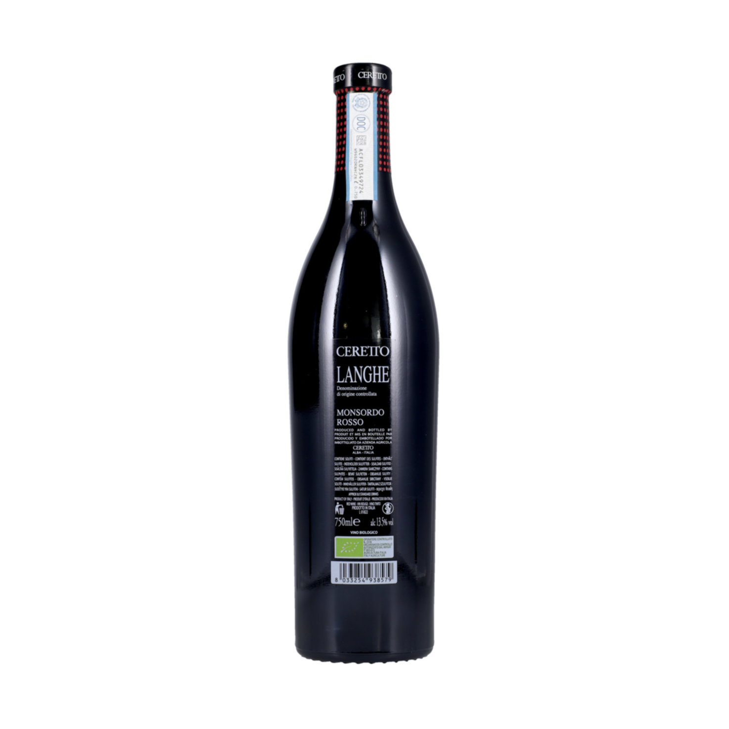 Piemont DOC Monsordo Rosso Langhe Ceretto -75cl
