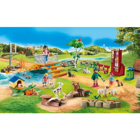 PLAYMOBIL® 70342 Family-Fun Erlebnis-Streichelzoo