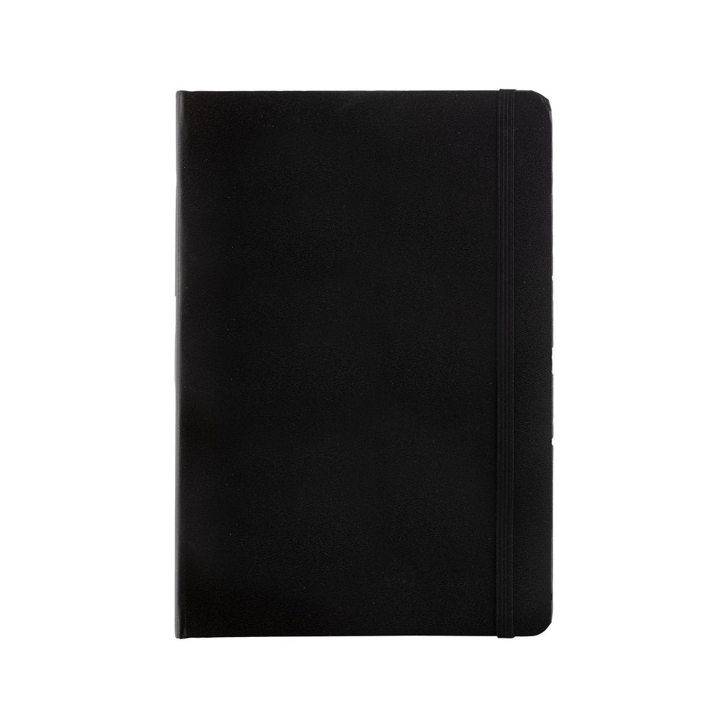Caderno Agrafado com Elástico A5 Quadriculado