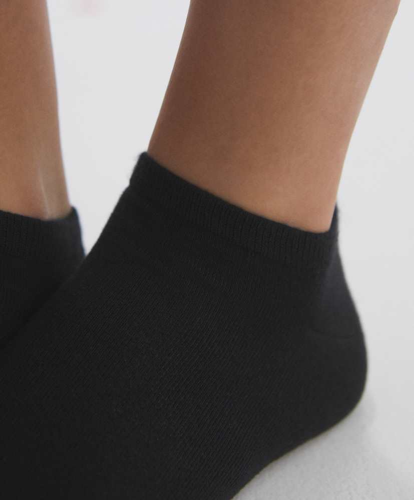 2 pares de meias de modal para tênis