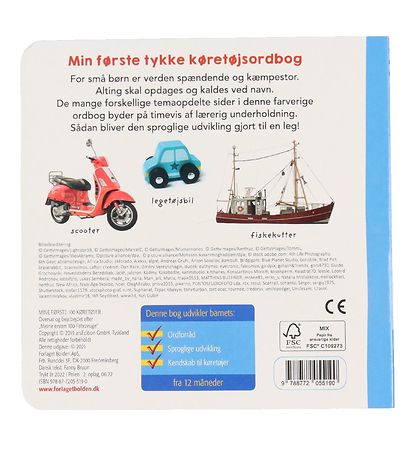 Forlaget Bolden Bog - Mine F?rste 100 K?ret?jer - Dansk